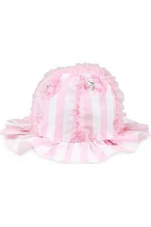 MONNALISA Gorro de pescador satinado con motivo de rayas