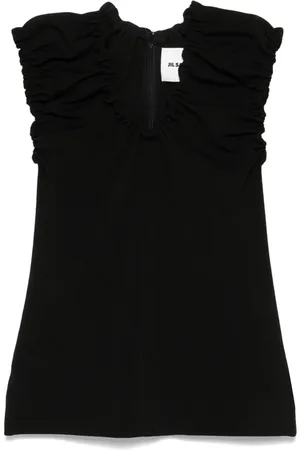 Jil Sander Blusa fruncida