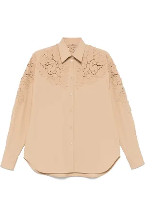 ERMANNO SCERVINO Camisa con aplique floral