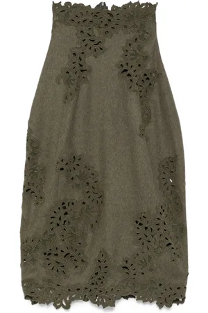 ERMANNO SCERVINO Falda con bordado floral