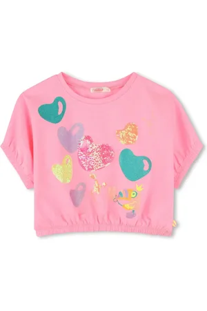 Billieblush Playera con detalles de lentejuelas