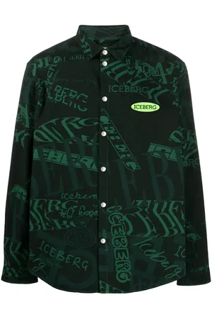 Iceberg Camisa con logo estampado
