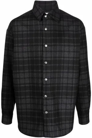 Iceberg Camisa con cuadros estampados
