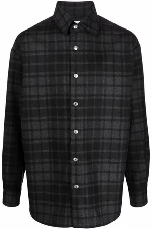 Iceberg Camisa con cuadros estampados