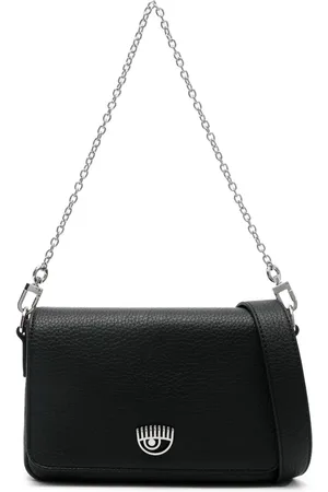 Chiara Ferragni Bolsa de hombro con placa Eyelike