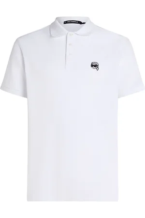 Karl Lagerfeld Playera tipo polo Ikon