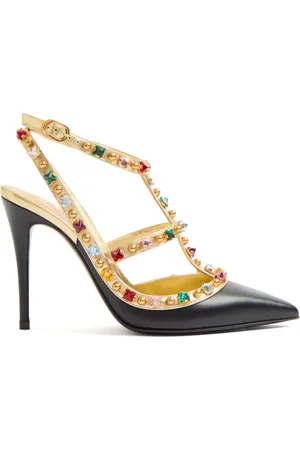 VALENTINO GARAVANI Zapatillas Rockstud con tacón de 100mm