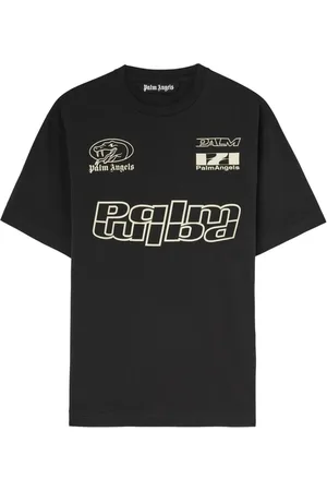 Palm Angels Playera con logo estampado