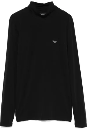 Emporio Armani Playera con aplique del logo