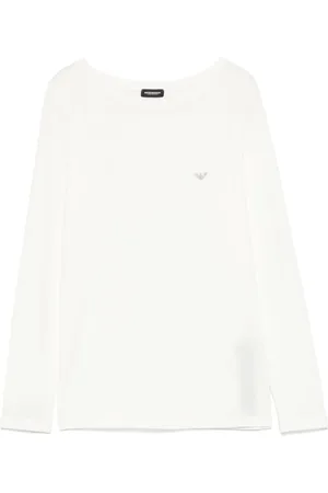 Emporio Armani Playera con aplique del logo