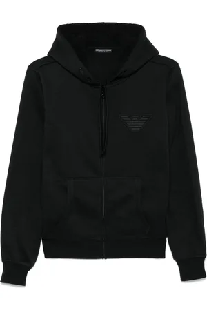Emporio Armani Hoodie con parche del logo