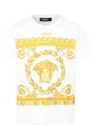 VERSACE Playera con logo estampado