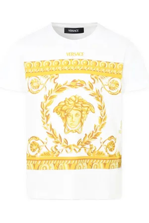 VERSACE Playera con logo estampado