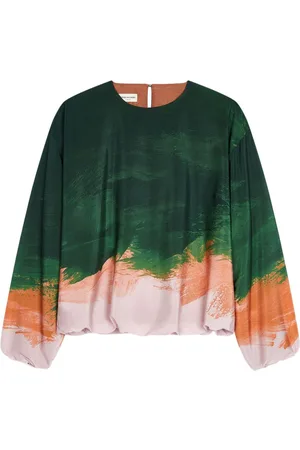 DRIES VAN NOTEN Top de georgette