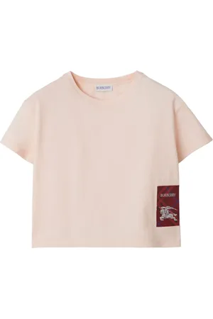 Burberry Playera Check Label