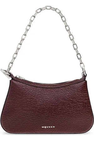 Alexander McQueen Tote mini con barra en T