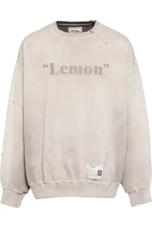 Maison Mihara Yasuhiro Sudadera Lemon de x Peace And After