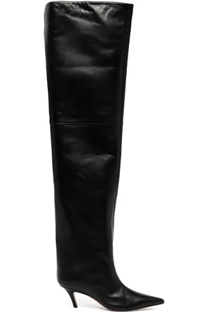 Amina Muaddi Botas altas Fiona