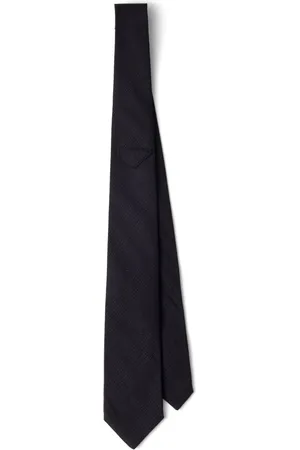 Prada Corbata con logo triangular
