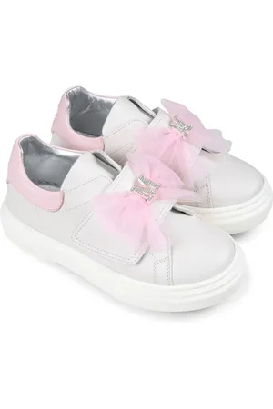MONNALISA Tenis con logo de strass