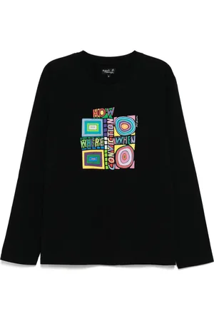 AGNÈS B. Playera Mark de x Mel Bernstine