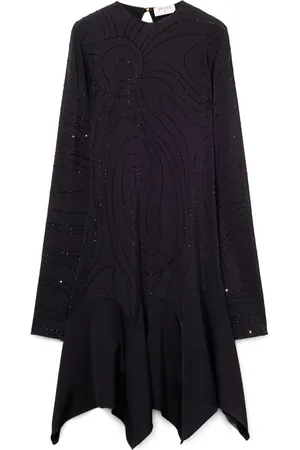 Puccini Vestido con mostacillas Marmo
