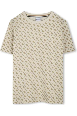 HUGO BOSS Playera con logo estampado