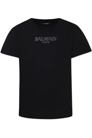 Balmain Playera con logo y detalles