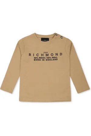 John Richmond Playera con logo estampado