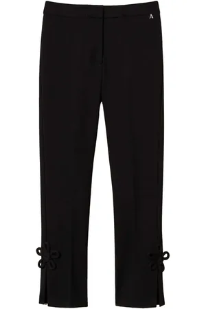 Twin-Set Pantalones con aplique floral