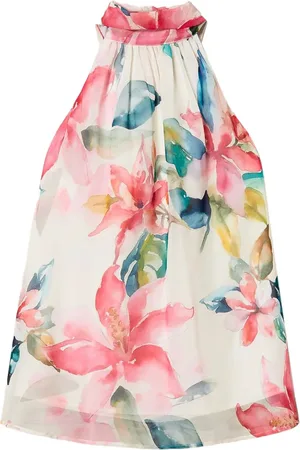 Twin-Set Top con estampado floral