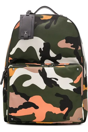 VALENTINO GARAVANI Mochila con estampado militar