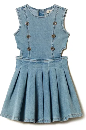 Twin-Set Vestido con logo grabado en los botones