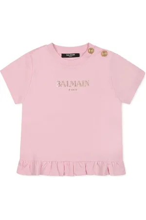 Balmain Playera con logo estampado