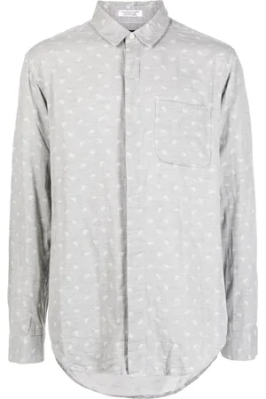 ENGINEERED GARMENTS Camisa con estampado de cachemira