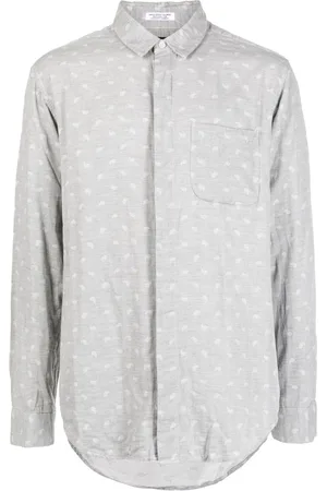 ENGINEERED GARMENTS Camisa con estampado de cachemira