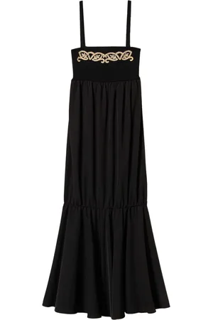 Twin-Set Vestido midi con diseño tejido