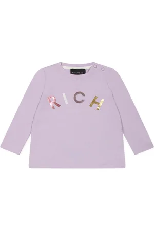 John Richmond Playera con logo estampado