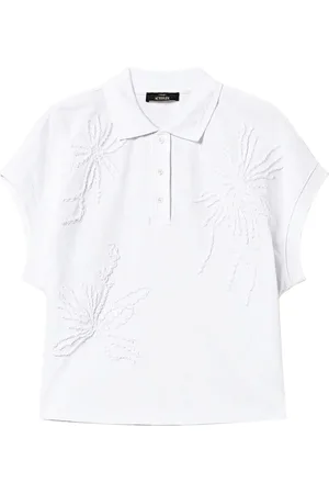 Twin-Set Playera tipo polo con bordado