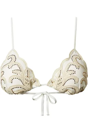 Twin-Set Top de bikini tejido