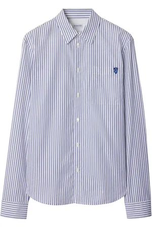 Burberry Camisa con rayas estampadas