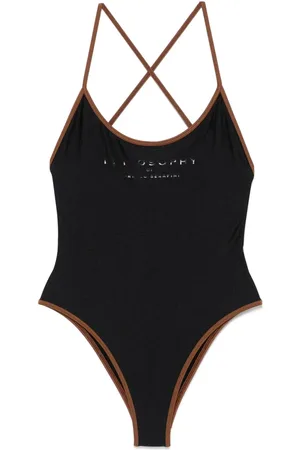 Serafini Traje de baño con logo estampado