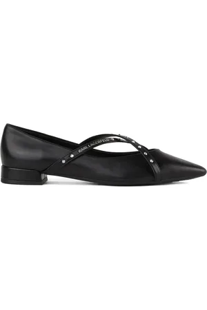 Karl Lagerfeld Flats Kerrie Krosstrap
