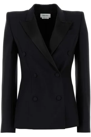 Alexander McQueen Blazer con doble botonadura