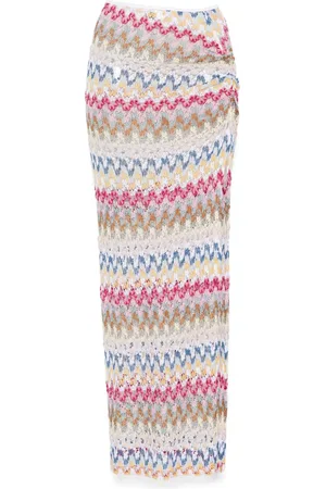 Missoni Falda larga de lamé