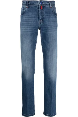 Kiton Jeans rectos con bolsillos