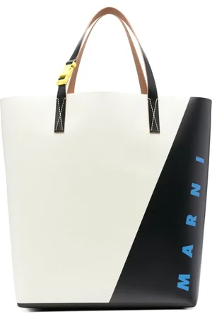 Marni Tote con diseño color block