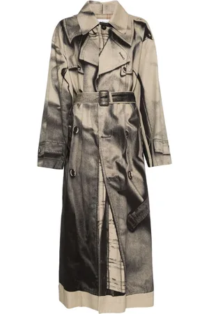 Jean Paul Gaultier Gabardina estampada