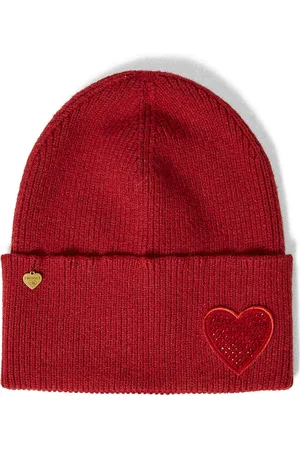 Twin-Set Gorro con parche de corazón