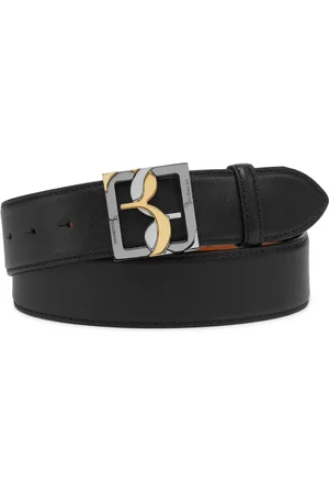BILLIONAIRE Cinturón de piel saffiano